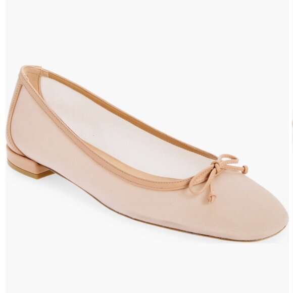 Stuart Weitzman Arabella Mesh Ballet Flat Size 7.5 - Picture 1 of 7